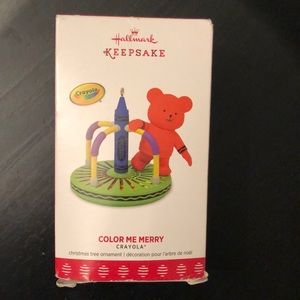 Crayola Color Me Happy 2017 Hallmark Keepsake Christmas Ornament